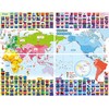 Study at the Bath World Map & Flags