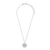 Pilgrim Women's Necklace with Pendant, Silver Plated, silver