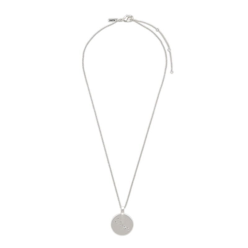 Pilgrim Women's Necklace with Pendant, Silver Plated, silver