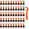 Walquicks 50pcs Reusable Tile Leveler Spacers Kit with Special Wrench,
