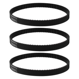 Briny River 3PCS Rock Tumbler Replacement Synchronous Belt 185 * 5mm Compatible with Leegol Electric Red Tumblers