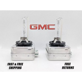 OEM+ 6000K Bright White HID Xenon Headlight Bulb for GMC Yukon XL 2015-2018 Low Beam