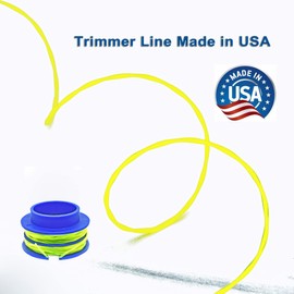 WETOOLPLUS KLS 124-03 16 ft 0.08-in Replacement Trimmer Spool line Compatible with Kobalt 24-Volt Max String Trimmer KST 1124B-03 KST 2024A-03 KST 2224B-03 (6 Pack)