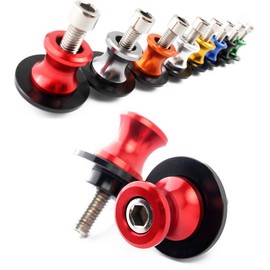 6MM M6 *1.5 Aluminum Bobbin Rear Stand Hook Swing Arm For Yamaha YZF R1 R3 R6s R6 R7 YZF1000 R125 R25 600r MT01 MT03 MT125 MT09 MT10 FZ09 FZ10 F10 F10 F10 FF z-1 (fz) s10V) FZ6 FZ8 FZS1000 FZ1 FZS600