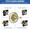 Replacement for D Faucet 13 Series Single-Function Shower Valve Trim