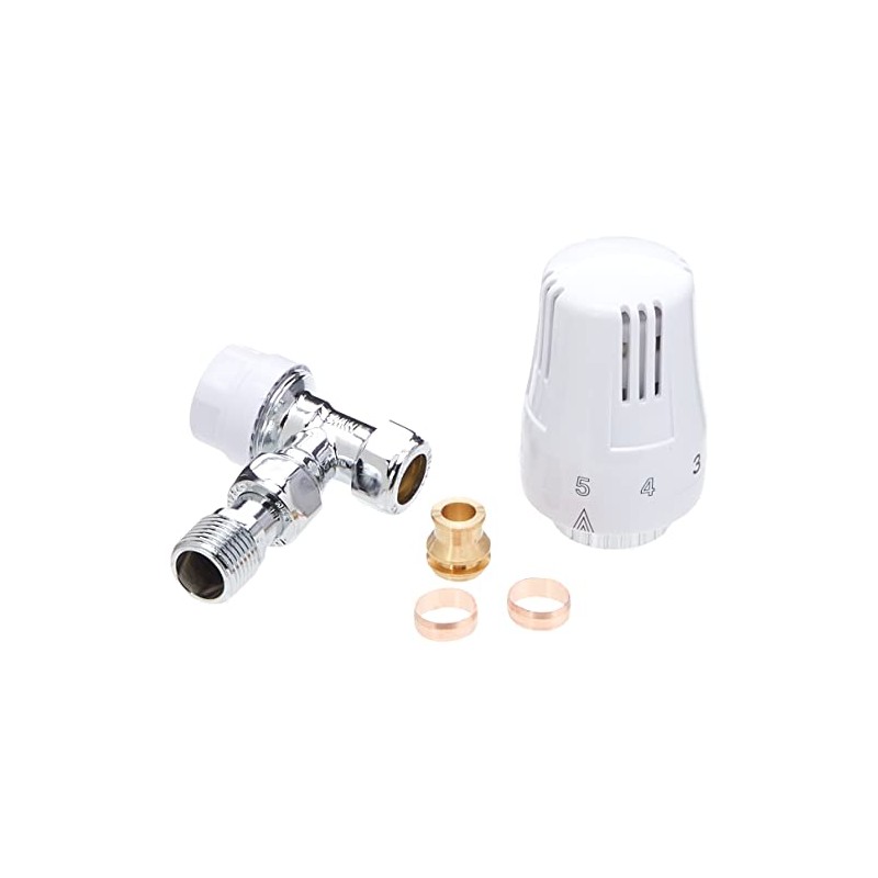 Plumb-Pak PF153AMZ Thermostatic Radiator Valve 15mm