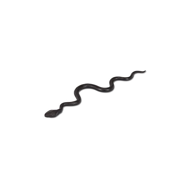 Abbott Collection Squirming Snake - Cast Iron, Black (14.5" L)