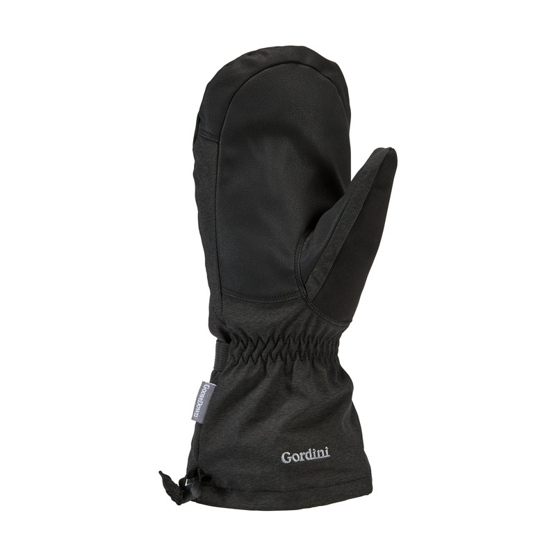 Gordini Men's AquaBloc Down Gauntlet Mitten, Black, Large