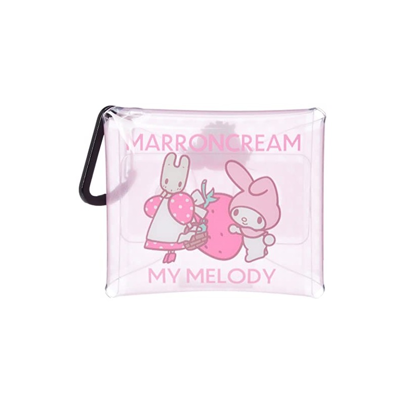 Clear Multi Case Strawberry House Sanrio Characters, Pink (SRIC-008)