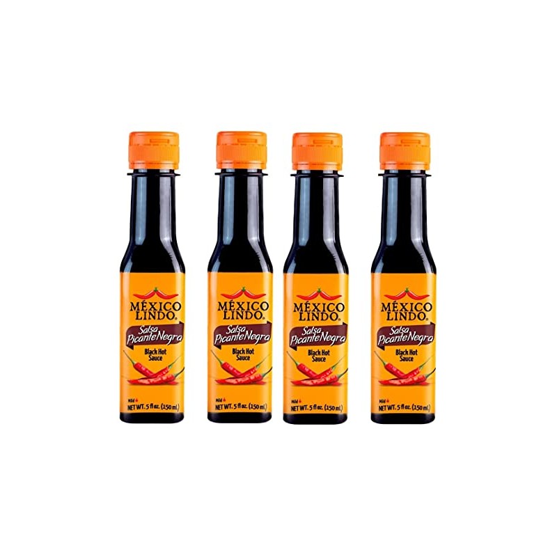 Al Amin Foods MEXICO LINDO SALSA PICANTE NEGRA( Black Hot