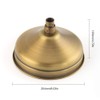 SaiDian 1 Pcs Antique Copper Rainfall Shower Head 8 Inch