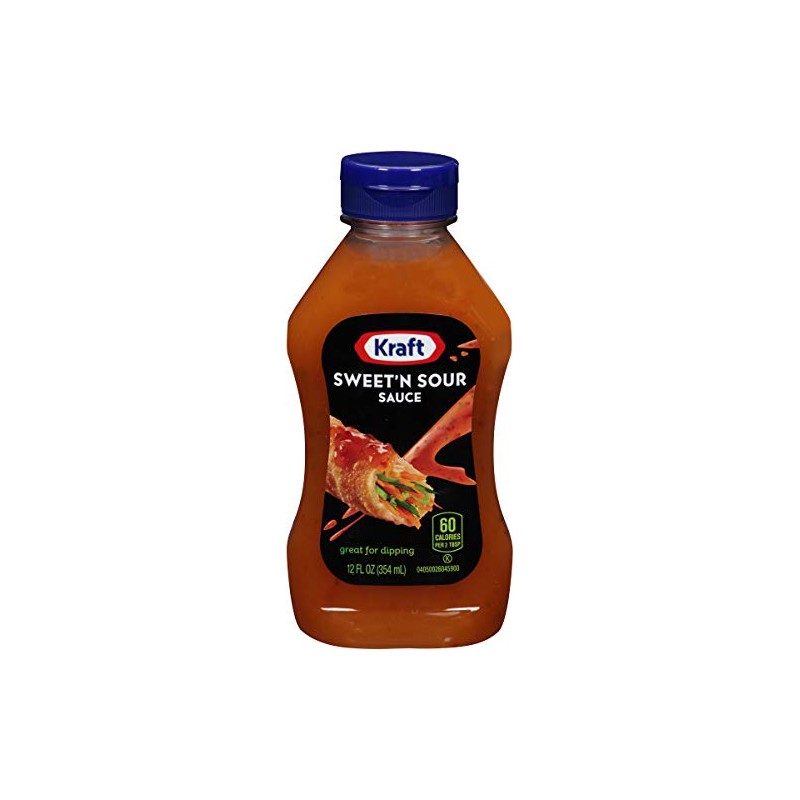 Kraft, Sweet & Sour Sauce, 12oz Squeeze Bottle (Pack of