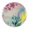 Talking Tables 蛍光フローラルメラミンプレート マルチカラー