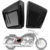 Unbranded Vivid Black ABS Fairing Battery Side Covers For Honda