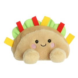 Aurora® Adorable Palm Pals™ Fiesta Taco™ Stuffed Animal - Pocket-Sized Fun - On-The-Go Play - Brown 5 Inches