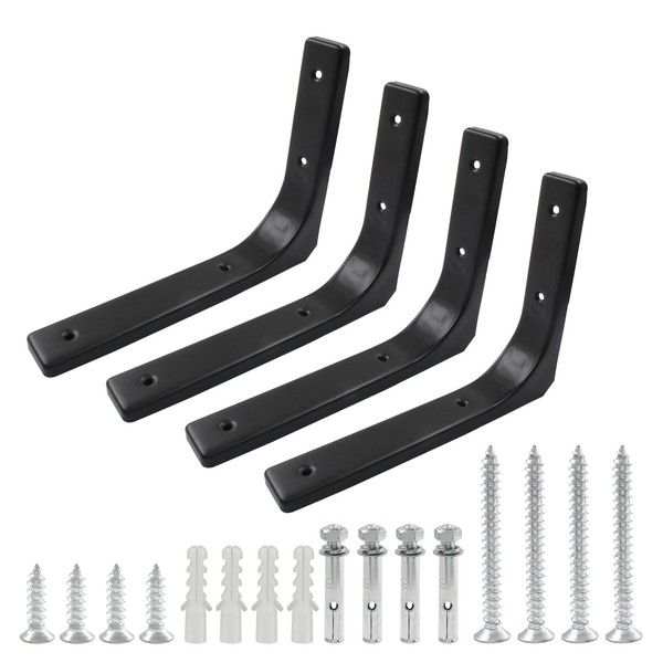 Cjueiom Shelf Brackets L Shaped Bracket Angle Brackets Heavy Duty