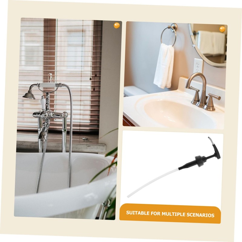 CIYODO Oyster Sauce Bottle Nozzle Pump with Squeeze Function and