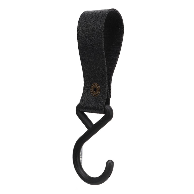 15Pcs Leather S Hooks High Strength Multifunctional Portable S Hangers