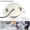 12V 3W RV Boat Ceiling Lights Recessed Cabinet Dome Lights