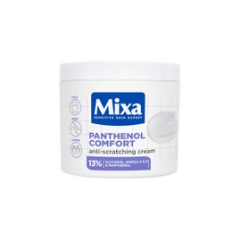 Mixa Cream, Panthenol Comfort Restoring Cream, Soothing Body Moisturiser for Eczema Prone Skin, with 13% Glycerin, Omegas 6&9 & Panthenol, Fragrance-Free, 400ml