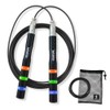 Self-Locking Aluminum Speed Jump Rope, 2 Cable Set
