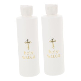 Ciieeo 3sets Aesthetic Water Bottles Holy Water Containers Plastic Refillable Bottles for Festivals Home Travel 2pcs*3