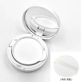 여행용 외출용 쿠션 팩트 리필용 케이스 휴대용 퍼프 팩트용기 Travel Portable Cushion Pact Refill Case with Puff