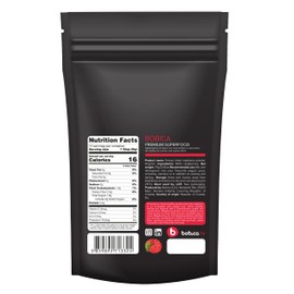 Organic Freeze Dried Raspberry Powder from Freeze Dried Raspberries - Rich in Manganese, Vitamin K, Ellagic Acid & Dietary Fiber- for Smoothies, Baking & Natural Food Coloring - Vegan- 2.65oz