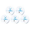 5-Pack Water Leak Detectors with 100dB Alarm for Home Safety
