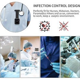 Fob Necklace Lanyard Keychain Pocket Watch Case Clip Nurse Armband Pendant Carabiner. Suitable for Iwatch Series SE/8-1