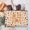 MEIKIUP Bulldog Makeup Bag Bulldog Lover Gifts Dog Mama Makeup