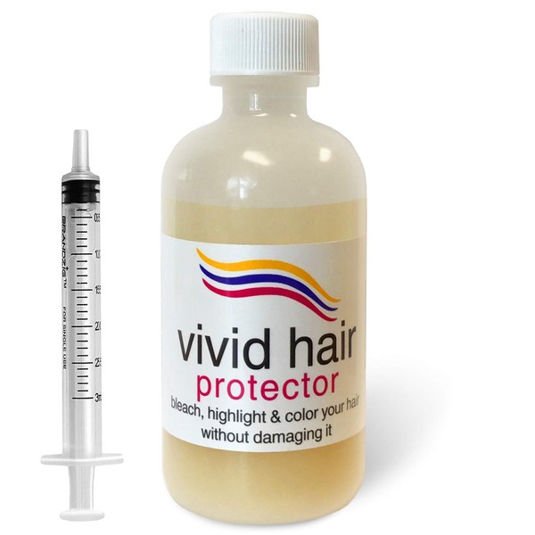INVERTO VIVID HAIR Color Protector Perfector 120gram Prevent Hair Bleaching , Highlighting Coloring Damage From the Start safe for all blondes, vivid, bright & dark colors