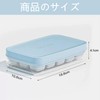 Liroyal Ice Tray, Ice Maker Container, Ice Cube Tray with