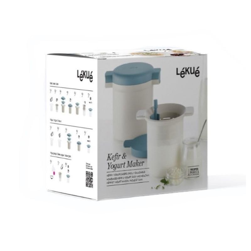 Lékué Kefir & Yoghurt Maker, Homemade Simple and Healthy