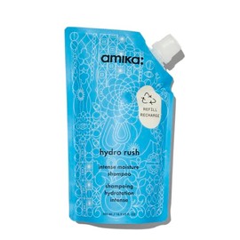 Amika Hydro Rush Champú Hidratante Intenso con Ácido Hialurónico, 500ml