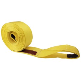 4" x 30' Nylon Recovery Strap/Tow Strap with Cordura Eyes, Made in USA
