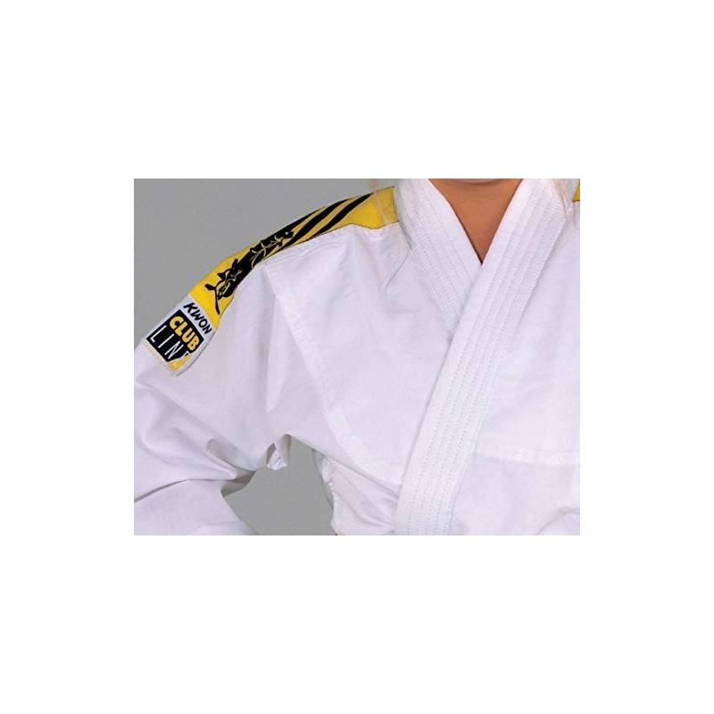 KWON Junior Judo Children's Martial Arts Uniform, white, 120