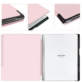 Aippdo Case for Remarkable 2 Paper Tablet 10.3" 2020 Released,Lightweight and Hard Back Shell Protective Book Folio Cover with Built-in Pen Holder,Comes with Remarkable 2 Pen Tips.