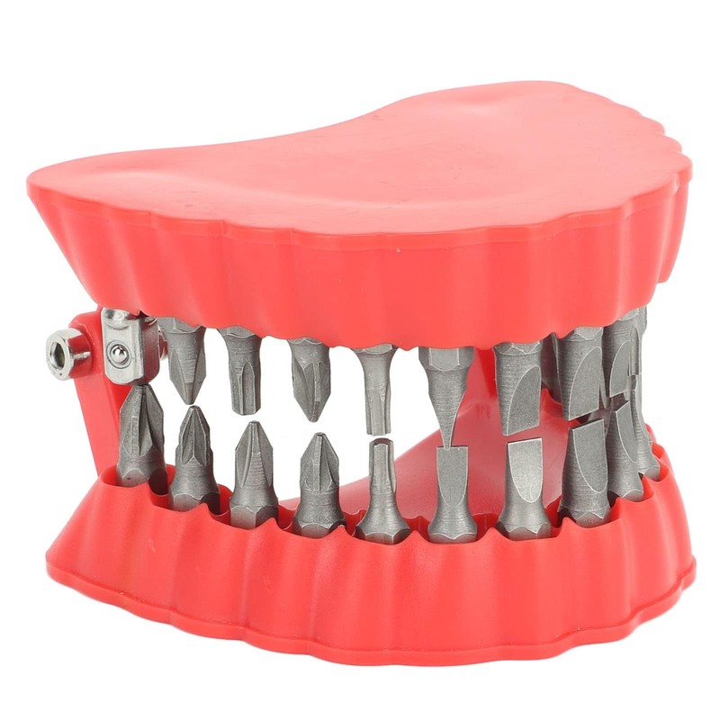 Denture Drill Bit Holder, Denture Drill Bit Organizer Denture Screwdriver
