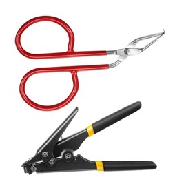 Sharplace 2X Zip Tie Cutter Cable Tie Opener Compact Reusable Multifunctional Comfortable Grip for DIY Enthusiasts Hand Tool Heavy Duty