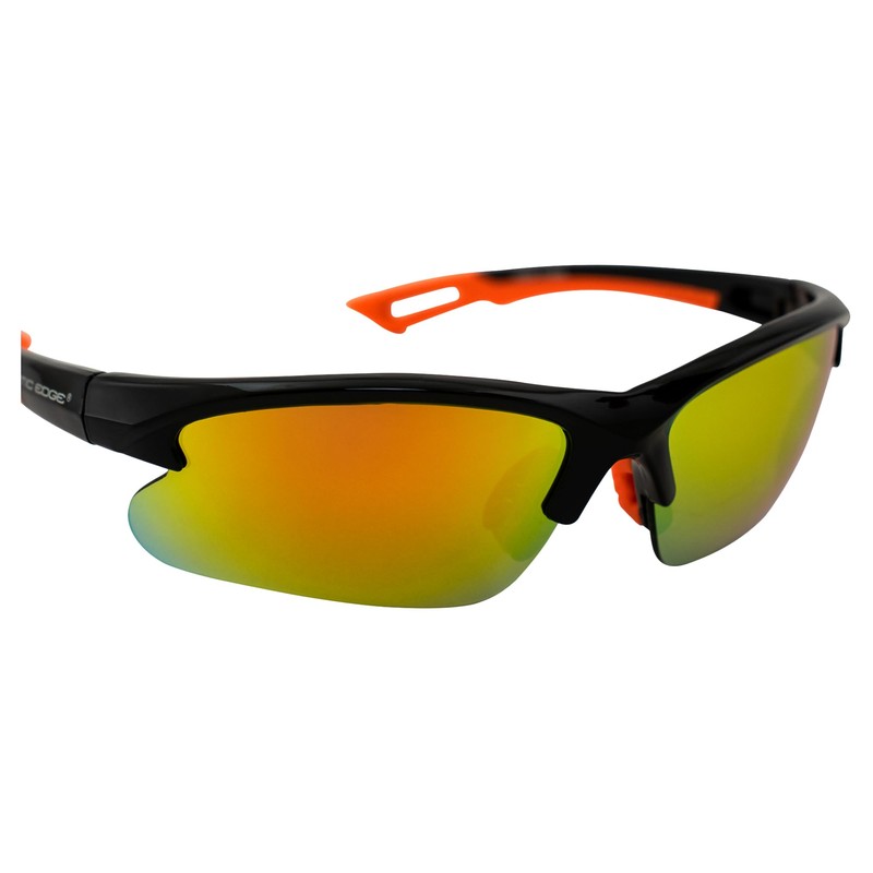 Optic Edge Fireball Wraparound Sports & Motorcycle Sunglasses for Men