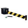 Wall Barrier, 25ft Black/Yellow Belt