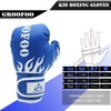 GROOFOO Boxing Gloves for Kids, Punching, Sparring, Premium PU Leather,