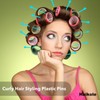 Haikole Pieces Brush Roller Pick 180 PCS Plastic Roller Pick