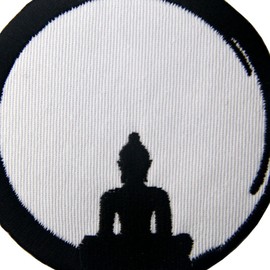 Buddha Birth to Death Buddhism Zen Embroidered Iron on Sew on Patch