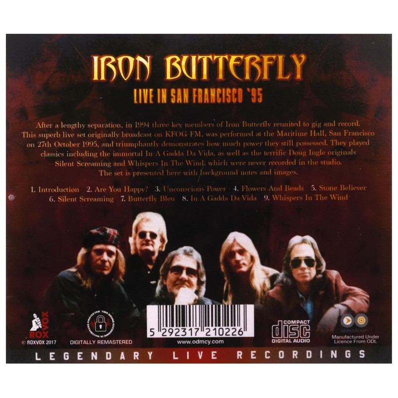 Live in San Francisco '95