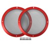 Motoforti 8 Inch Car Speaker Mesh Cover Round with Screws