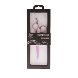 Salon Care Rainbow Carved Styling Shears