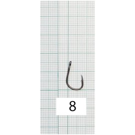 PRO FILSTAR 10 Piece Fishing Hook Set Wide Gape Straight N8 - Hooks for Carp Fishing - Carp Fishing Accessories - Pop Up Boilies Carp Hooks - Carp Fishing Hooks - Fishing Accessories Carp - Carp Rigs