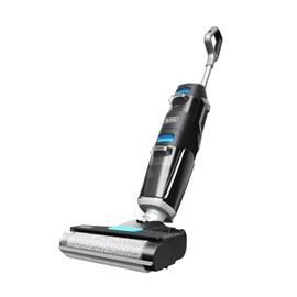 BLACK+DECKER Cordless Wet Dry Vacuum Cleaner and Mop, Vacuum & Wash Duo with Self-Cleaning, Edge Cleaning and Digital Display, Space-Saving Design, One-Step All in One for Hard Floors & Area Rugs
